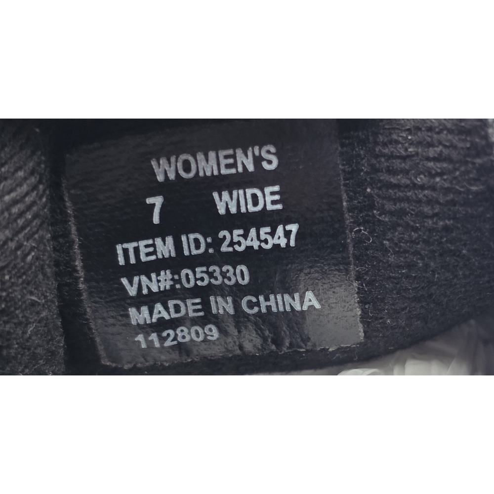 LL Bean Women's Comfort Mocs Shoe Brown Suede Slip On Loafers Size 7 Wide - Picture 11 of 12